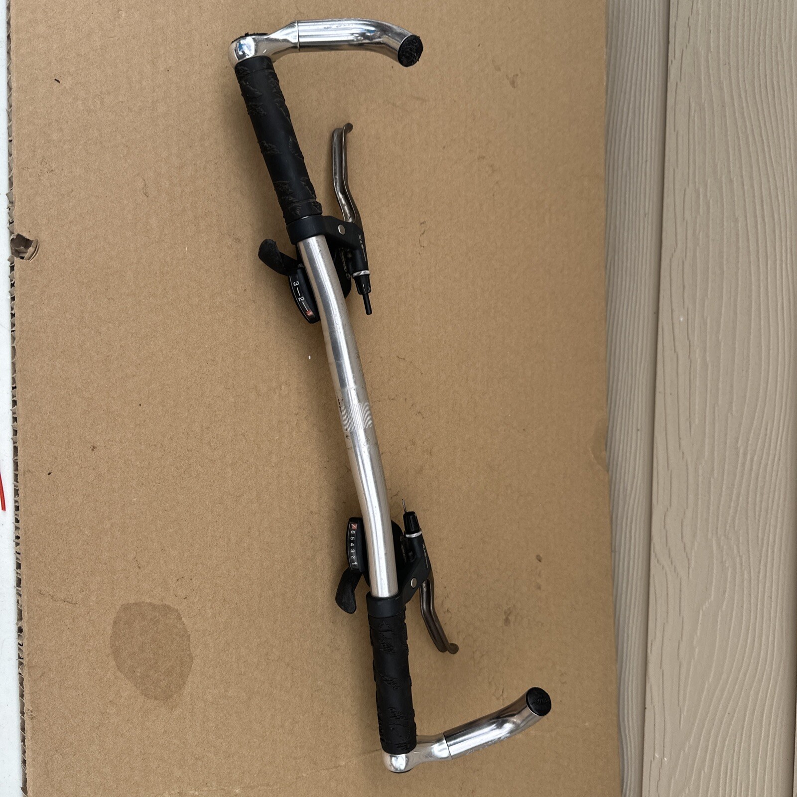 Vintage Barracuda Handlebars MTB Shimano STX Onza Ends