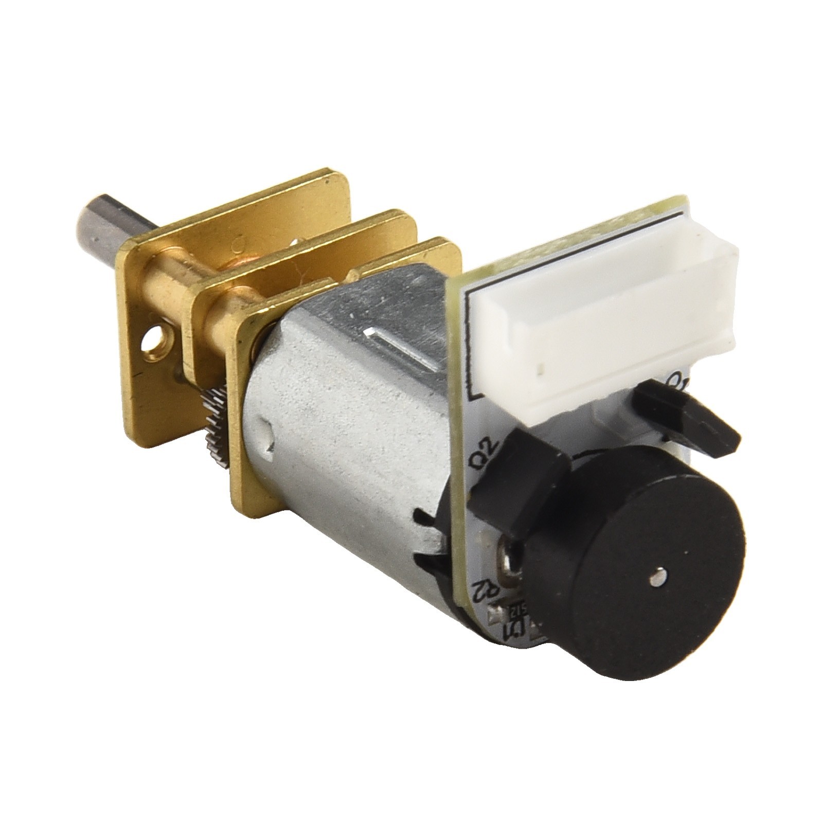 Sleek Design DC 6V Gear Motor with Encoder Compatible with Small