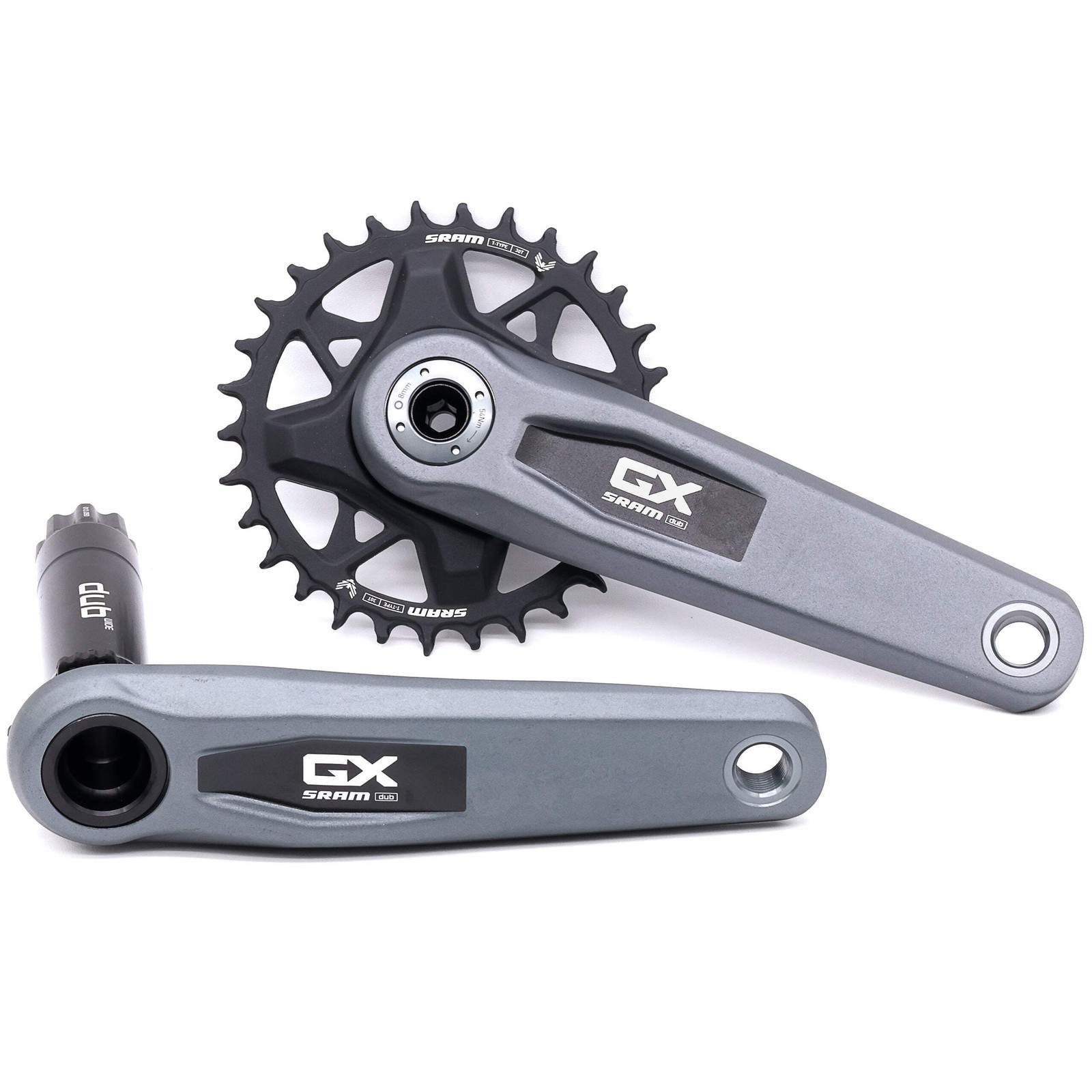 SRAM GX Eagle Transmission T-Type Dub Wide Crankset 30T 170mm