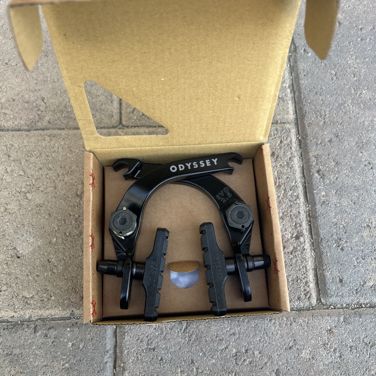ODYSSEY BMX EVO 2.5 BLACK BICYCLE U-BRAKE EVOLVER PRIMO SUNDAY COLONY