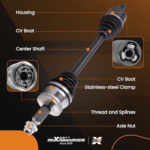 maXpeedingrods Front CV Axle Shaft Assembly for Hyundai Front Driver Side