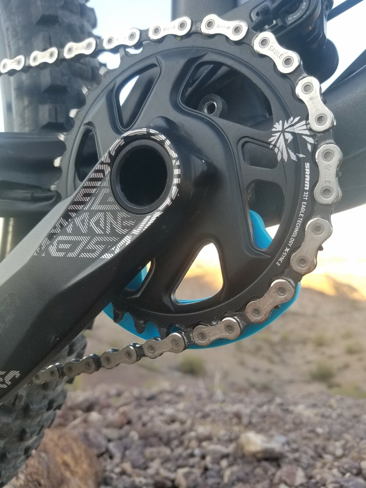ISCG 05, ISCG 03 Mountain bike Bash Guard, Custom Colors, Strong & Lightweight!
