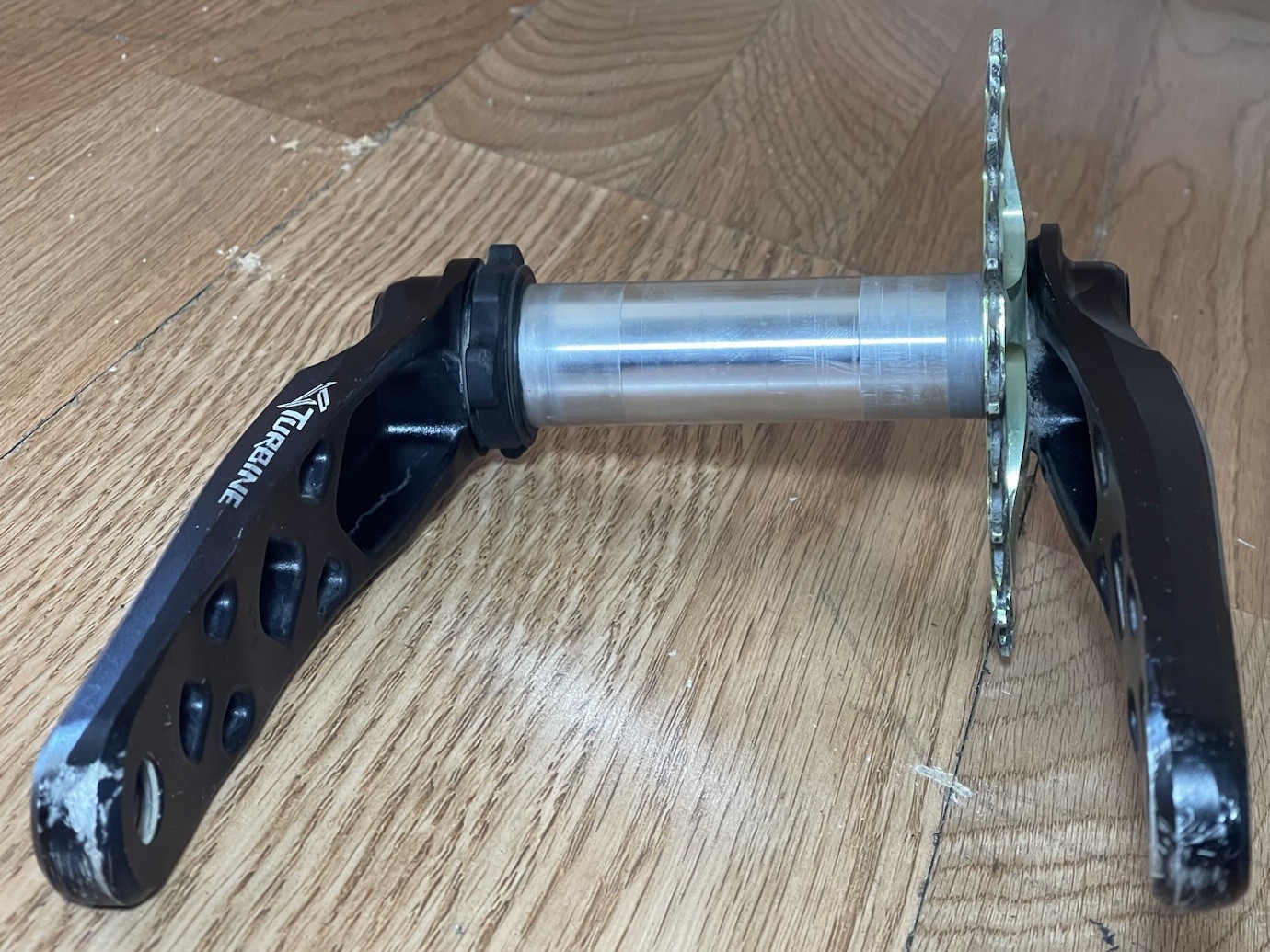 Race Face Turbine 175mm Single Speed Crankset 30t Black