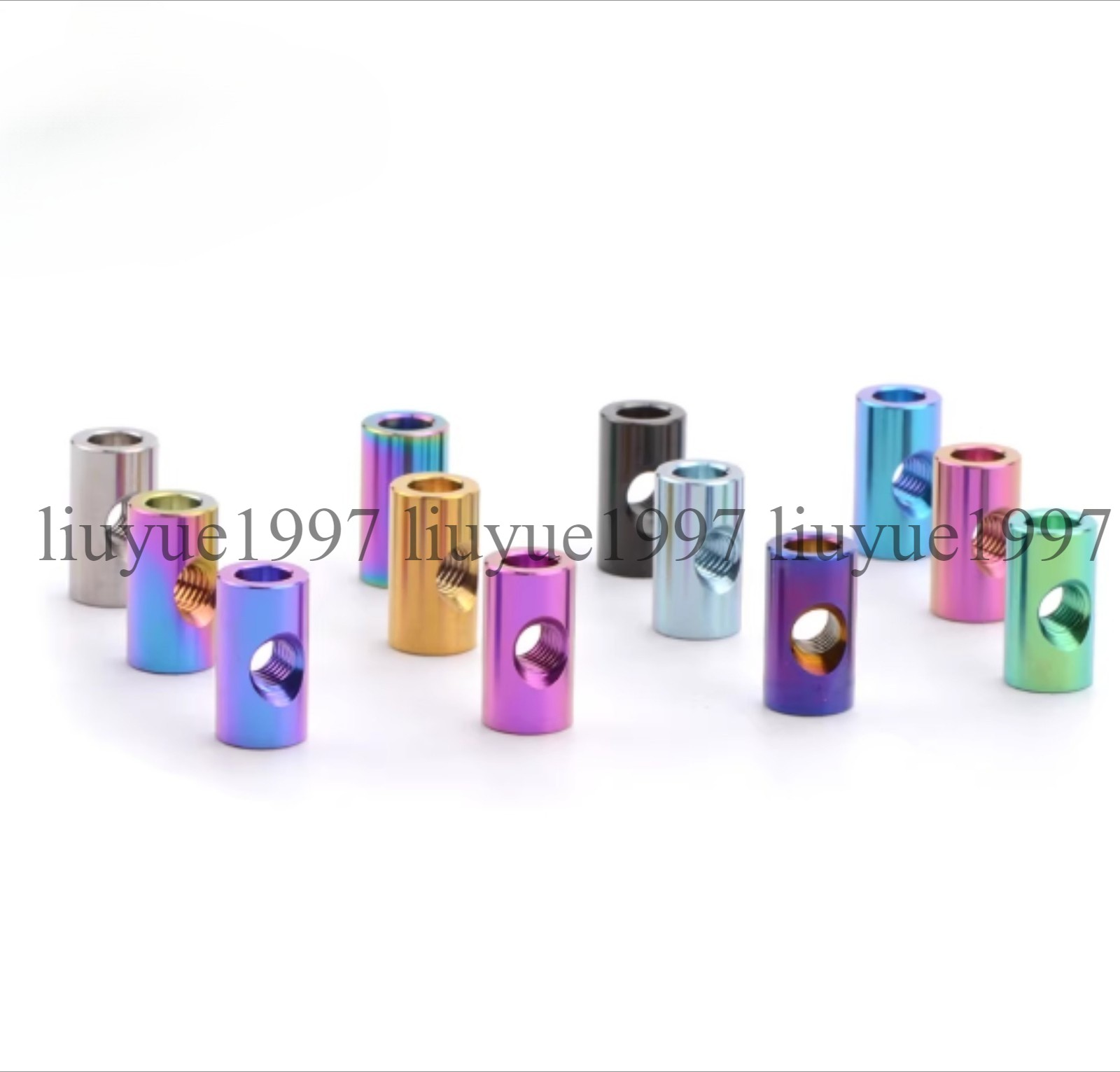 2/6pc M5*0.8/M6*1.0 GR5 Titanium Alloy Barrel Nut Fastener For Bicycle Seat Post