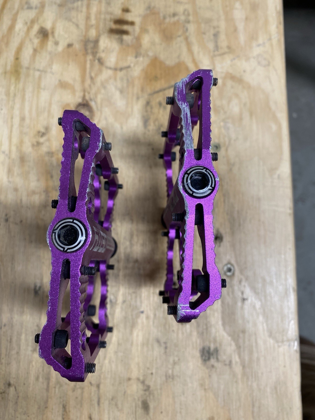 Deity Black Kat Purple Pedals