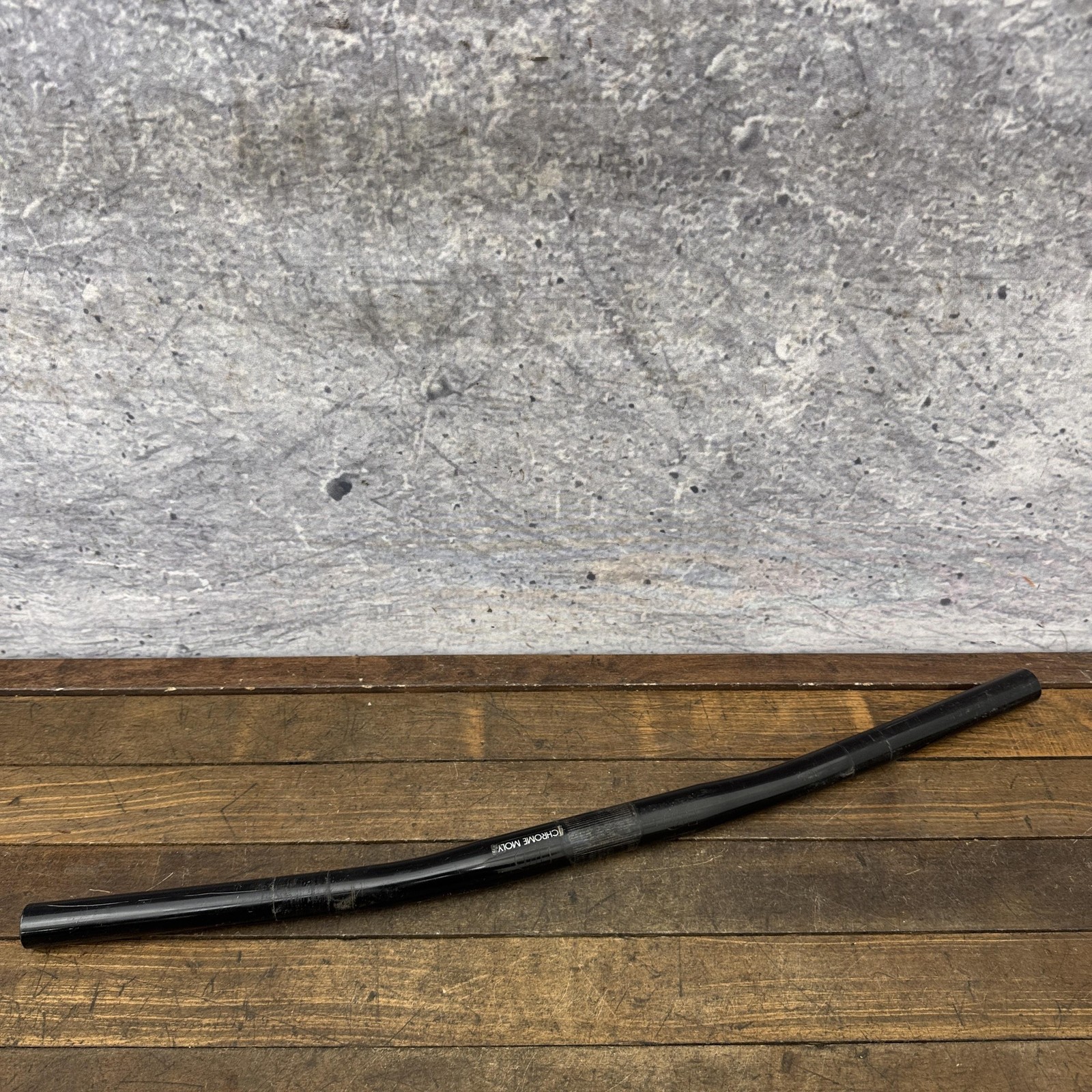 Vintage GT Chromoly 25.4mm Handlebar Avalanche Black Bike Bar 80s MTB Steel