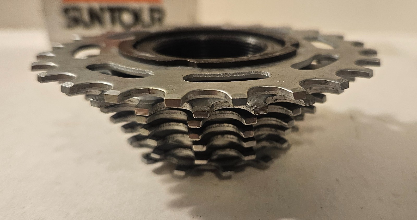 Suntour New Winner Multiple Freewheel 7 Speed NWUL 7S-Silver 12×24 NOS