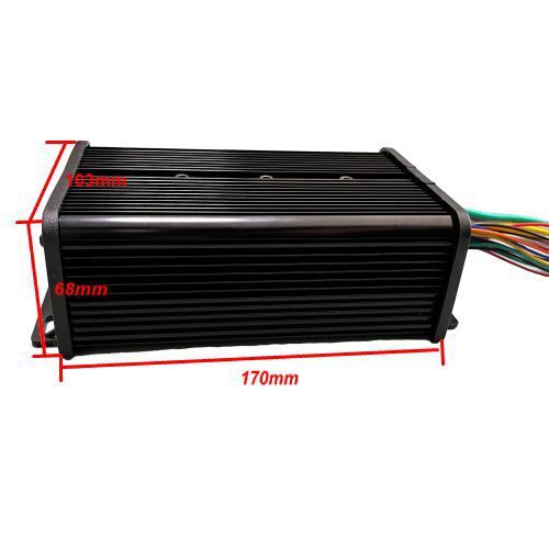 135mm 72V 2000W motor wheel with dual mode 45A controller conversion kit.