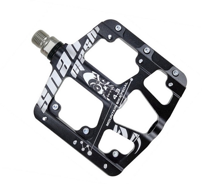 CNC Aluminum Road MTB Folding Bike Bicycle Pedal Flat Pedals 3 Bearings