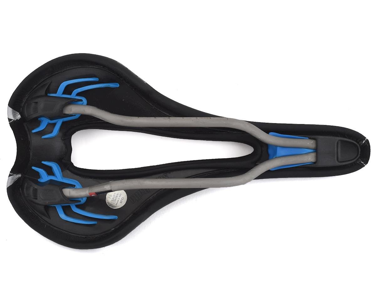 Selle Italia Max SLR Gel Superflow Saddle (Black) (Titanium Rails)