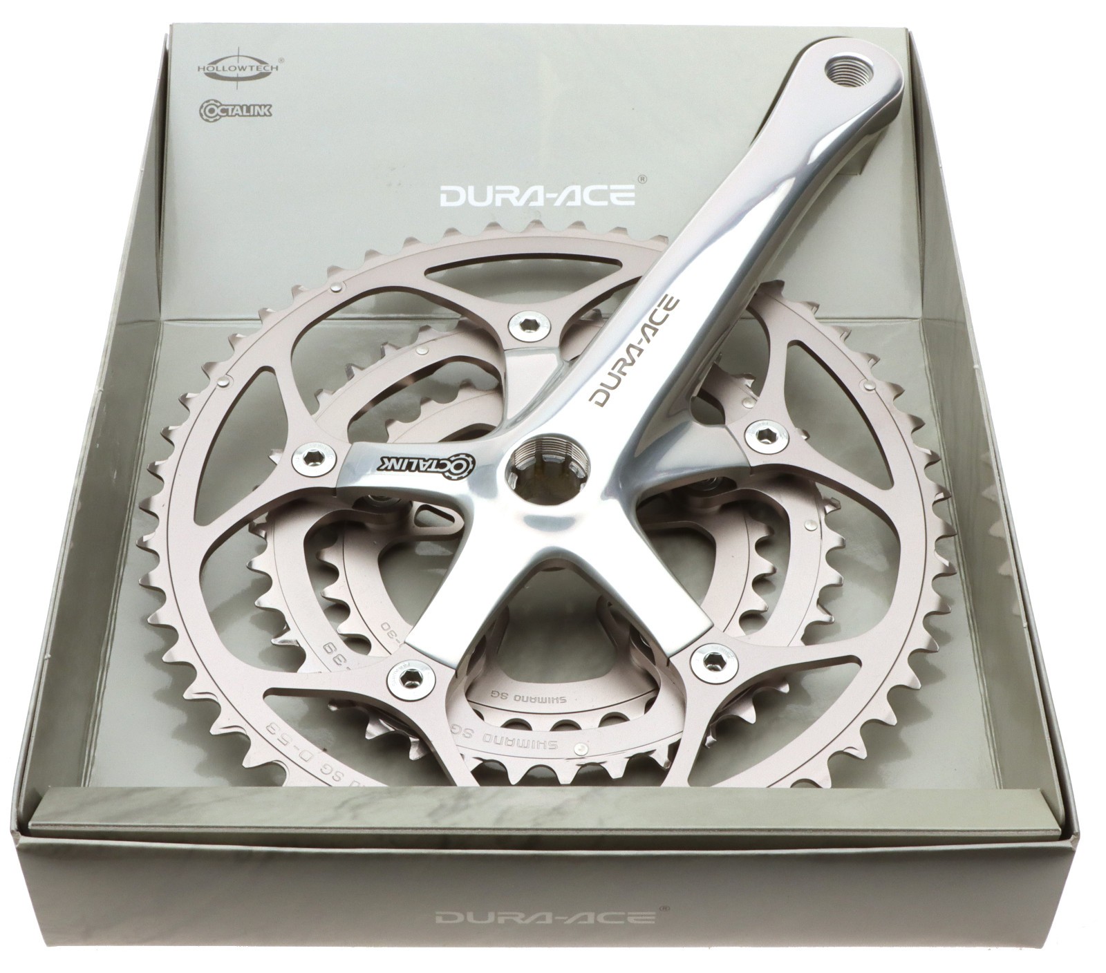 Shimano Dura-Ace Crank FC-7703 53/39/30 175mm 9SPD Octalink Hollowtech NEW NOS