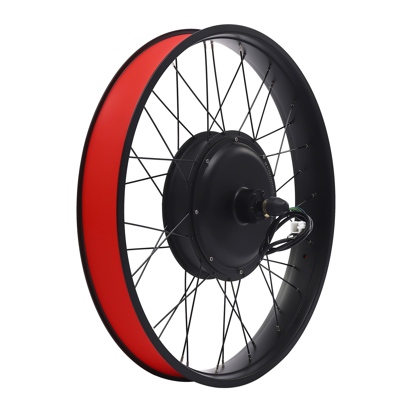 26″ Fat Tire Electric Bicycle Motor E-Bike Rear Wheel LCD Conversion Kit 48V 1KW