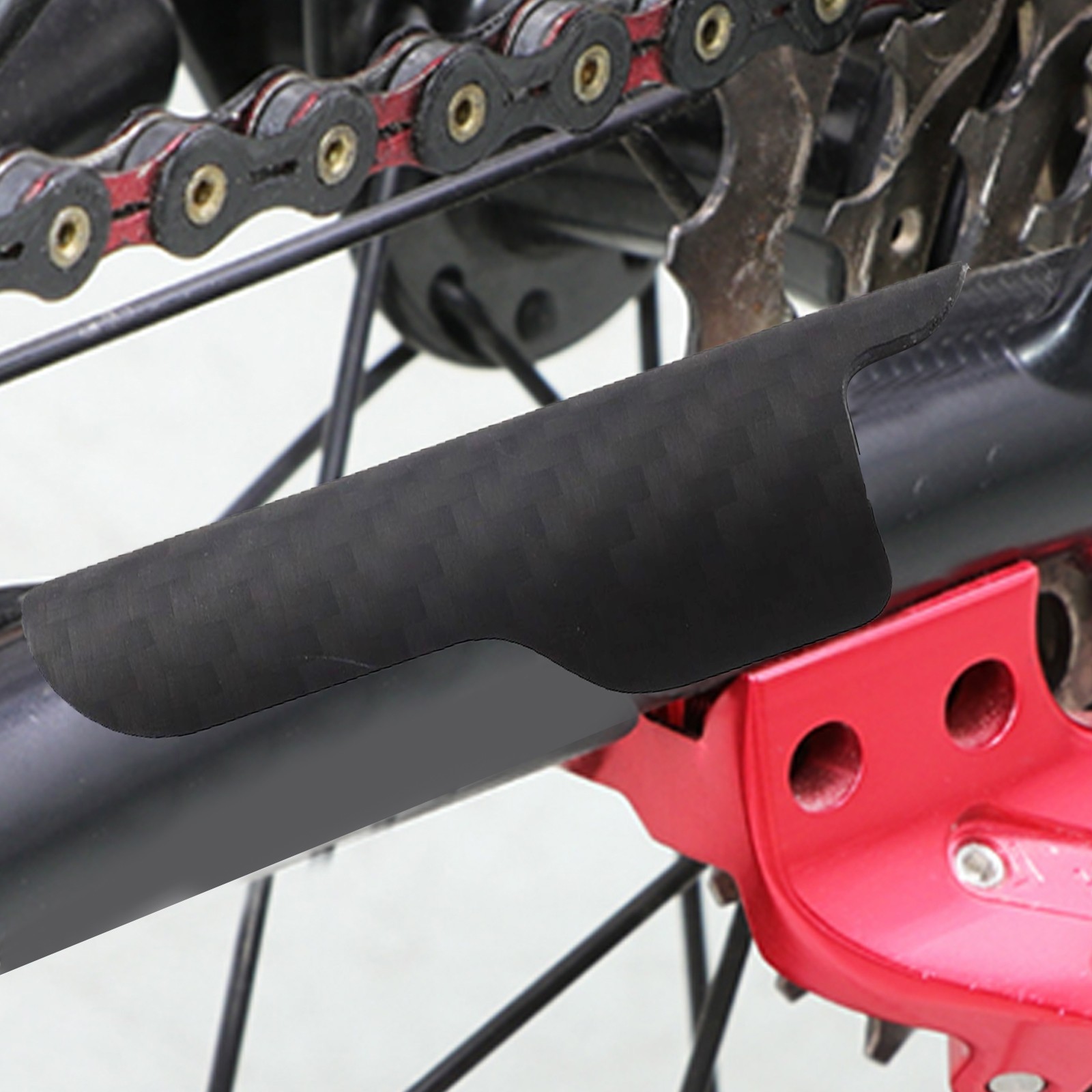 For Brompton Chain Stay Protector Carbon Fiber Guard for Enhanced Durability