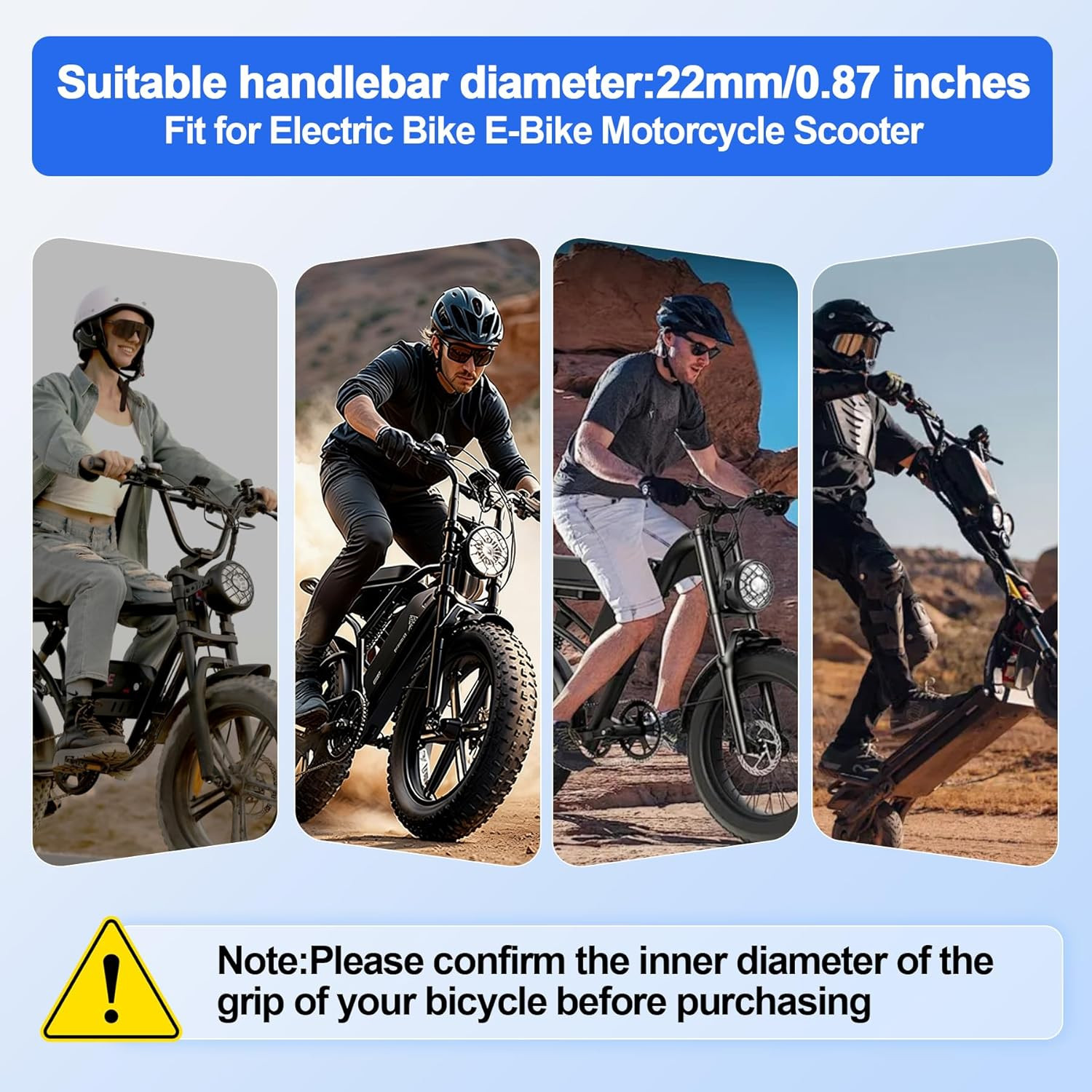 48V Ebike Full Twist Throttle,Lcd Display and Key Lock, Universal Electric Bike