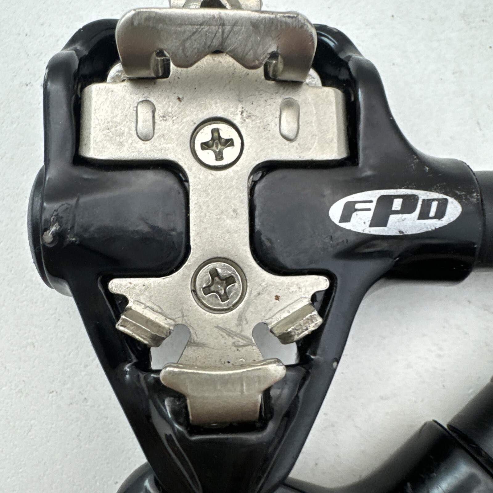 Vintage FPD Clipless Pedals Single Side 9/16 in Black Mountain Bike MTB A06