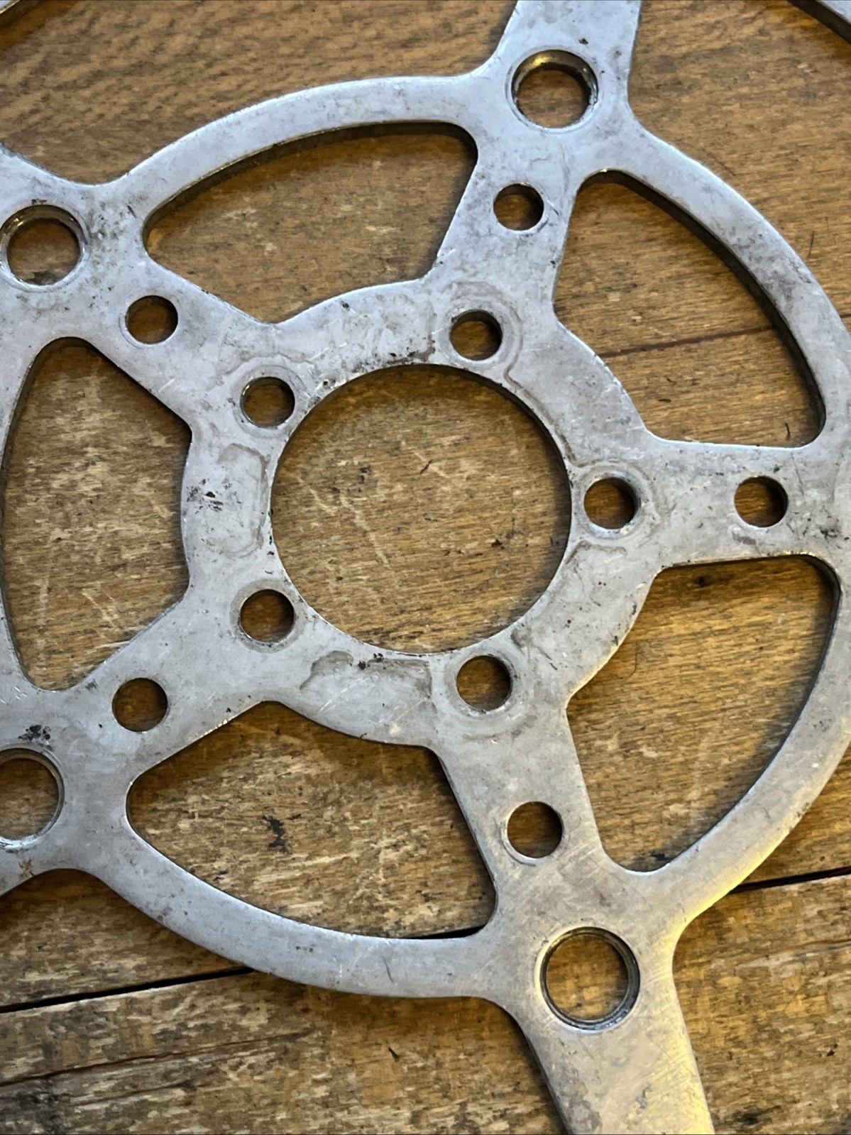 Vintage Nervar (?) 54 T Chain Ring 128 BCD 70s French Road Bike