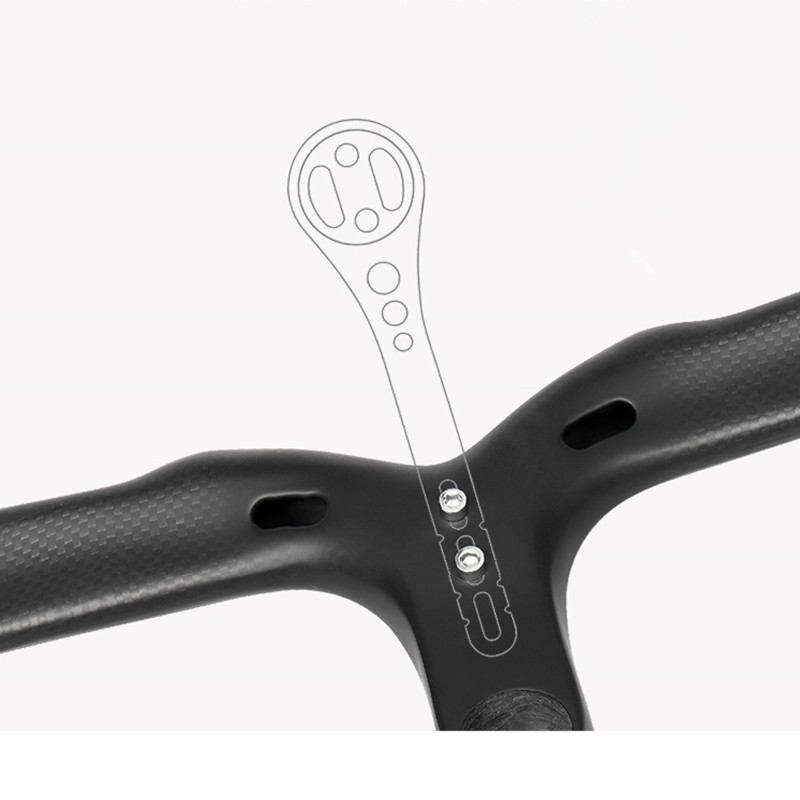 400/420/440mm Cycling Integrated Handlebar Stem Carbon Fiber Road Bike Drop Bar