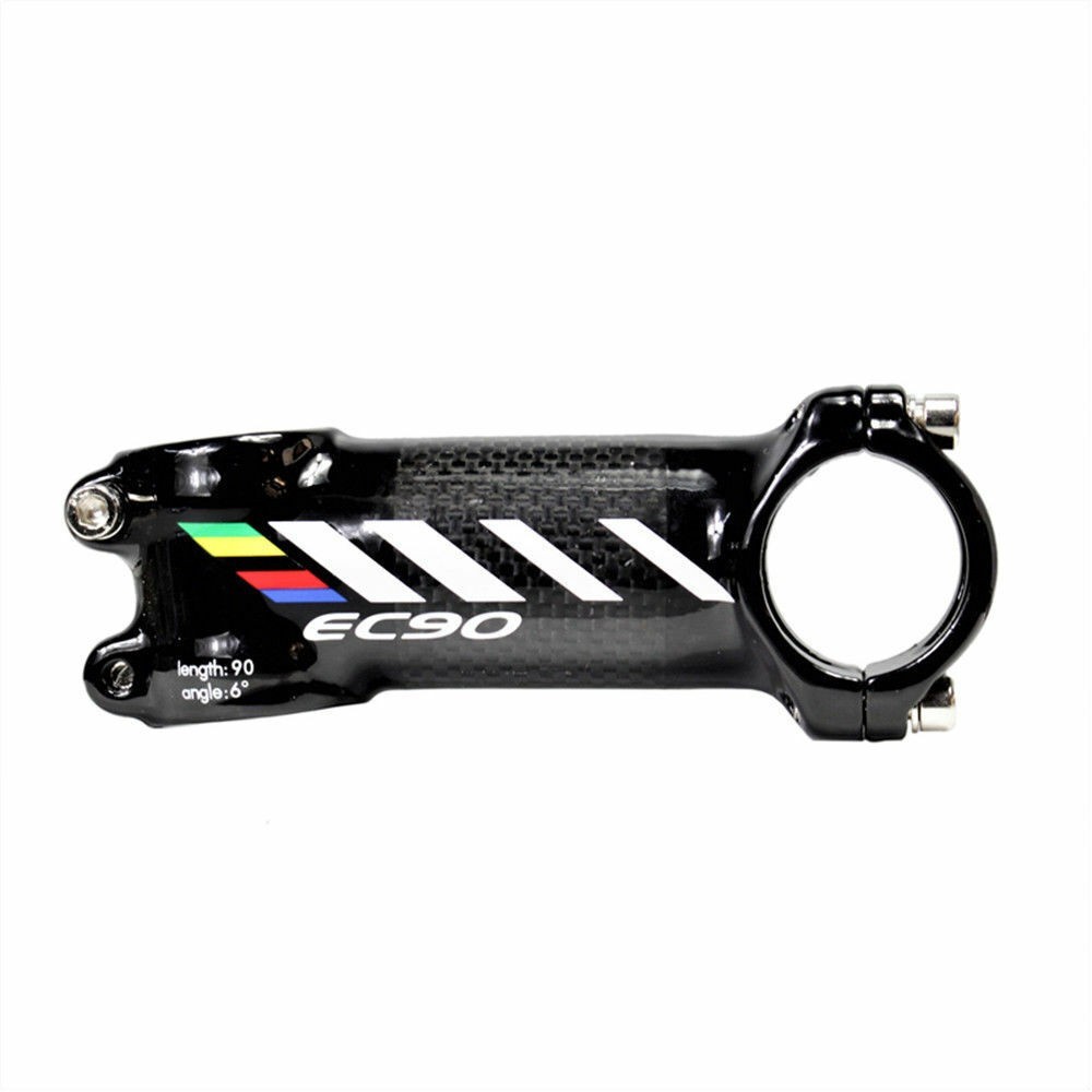 EC90 Bicycle Stem Carbon Stem 31.8mm Aluminum+Carbon Fiber Road/MTB Bike Stem 3K