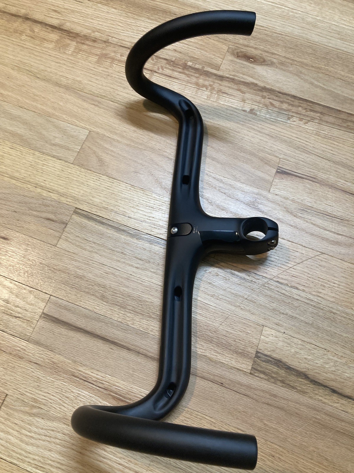 Black Inc integrated handlebar 90 mm x 42 cm road gravel bike carbon barstem