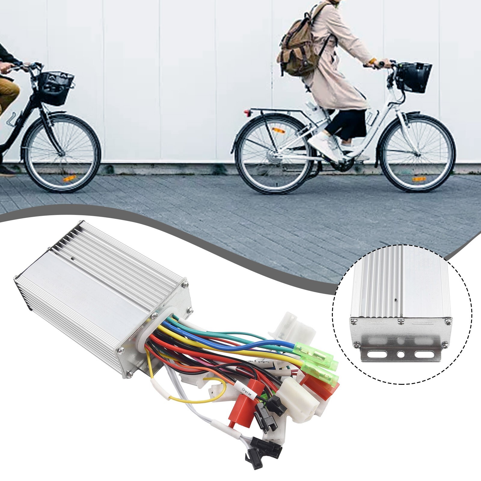 36V 48V 300W Electric Bicycle E-bike Scooter Brushless DC Motor Speed-Controller
