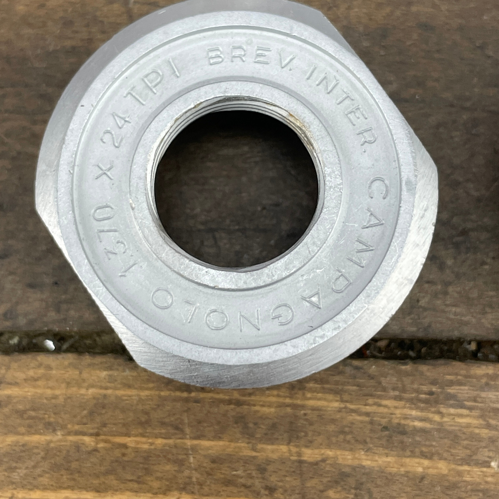 Vintage Campagnolo Record Bottom Bracket 68-SS CPSC English 110 68 Rifled A3