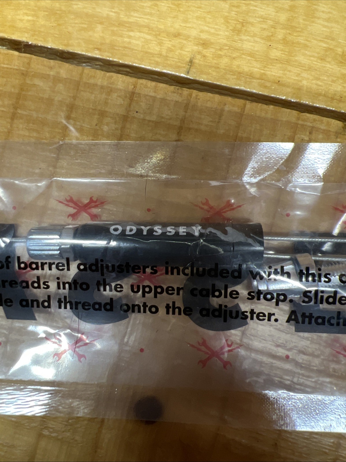 ODYSSEY BMX Bike GYRO-G3 Upper Brake Cable Universal Medium (B-151-BK) 425mm NOS