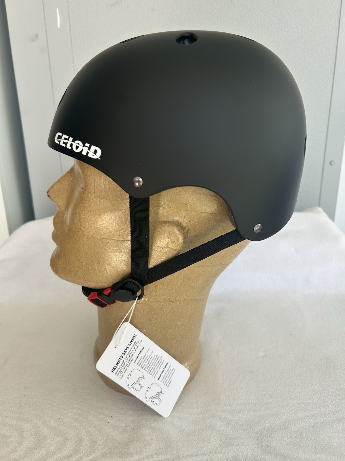 Protective Gear Head Protection Adjustable Black Adult Medium