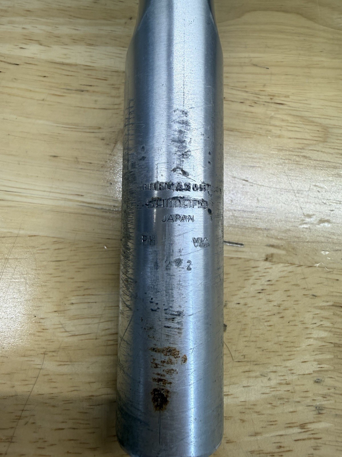 Vintage Shimano Dura-Ace Aero Seatpost, SP-7400-B 27.2mm