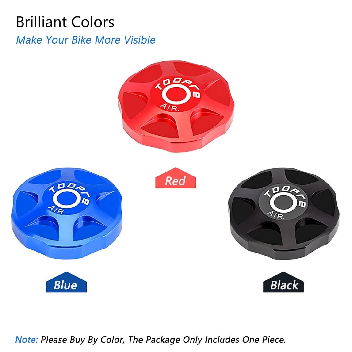 Universal Fit Aluminum Suspension Fork Cover for Bikes – 33mm Diameter, Blue