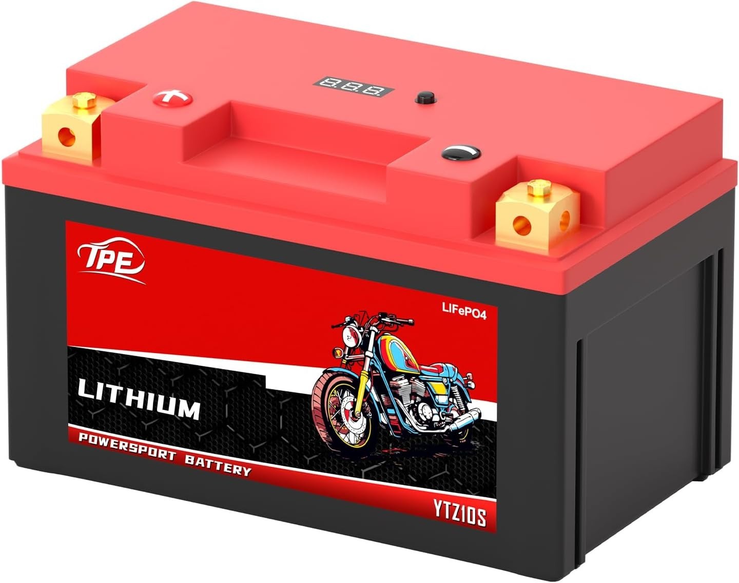 Lithium 12V 4AH 400CCA Motorcycle Battery Powersport Battery for YTZ10S-BS