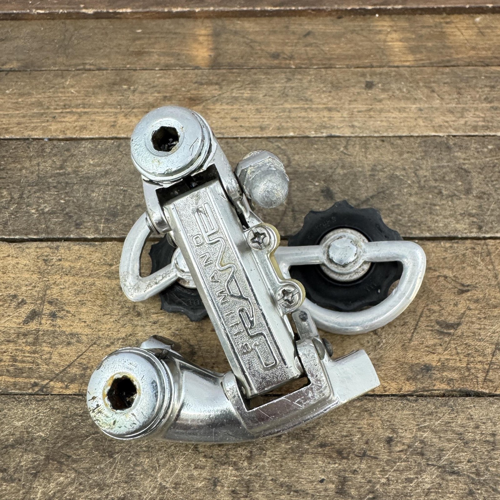 Vintage Shimano Crane Rear Derailleur Short 70s Dura Ace 1st Gen Road Bike