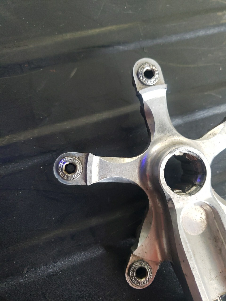 «right» Racefac Forged Crank Arm, With Bolts, 170mm , BCD 110/74mm.