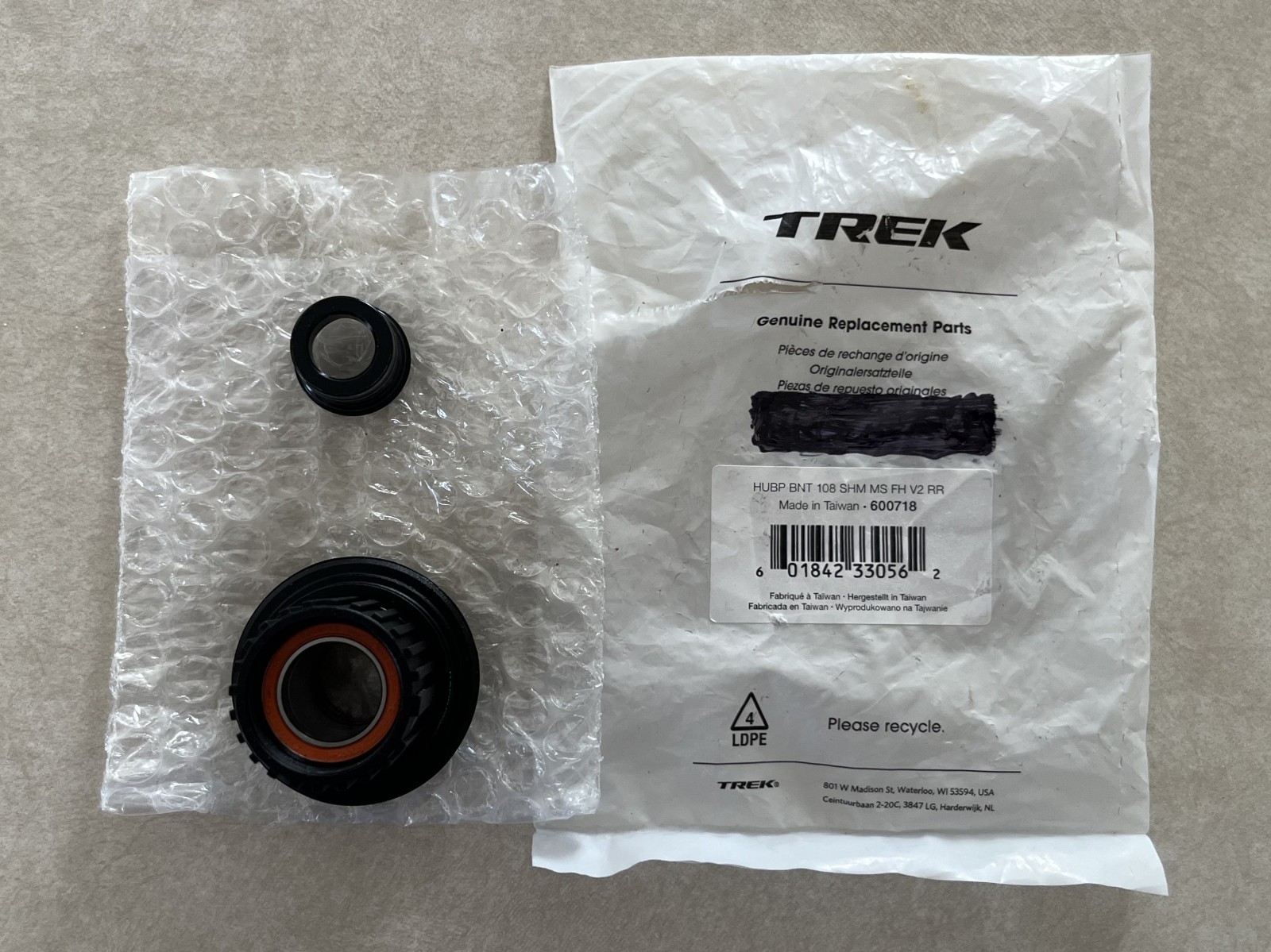 Bontrager Rapid Drive Micro Spline v2 12-Speed 12mm 148mm Freehub Body #600718