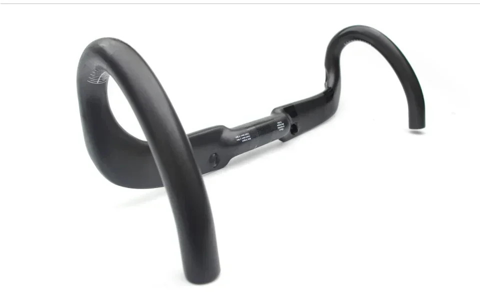Road Bike Handlebars Carbon Fiber Bicycle Drop Bar 31.8*380-440mm Size