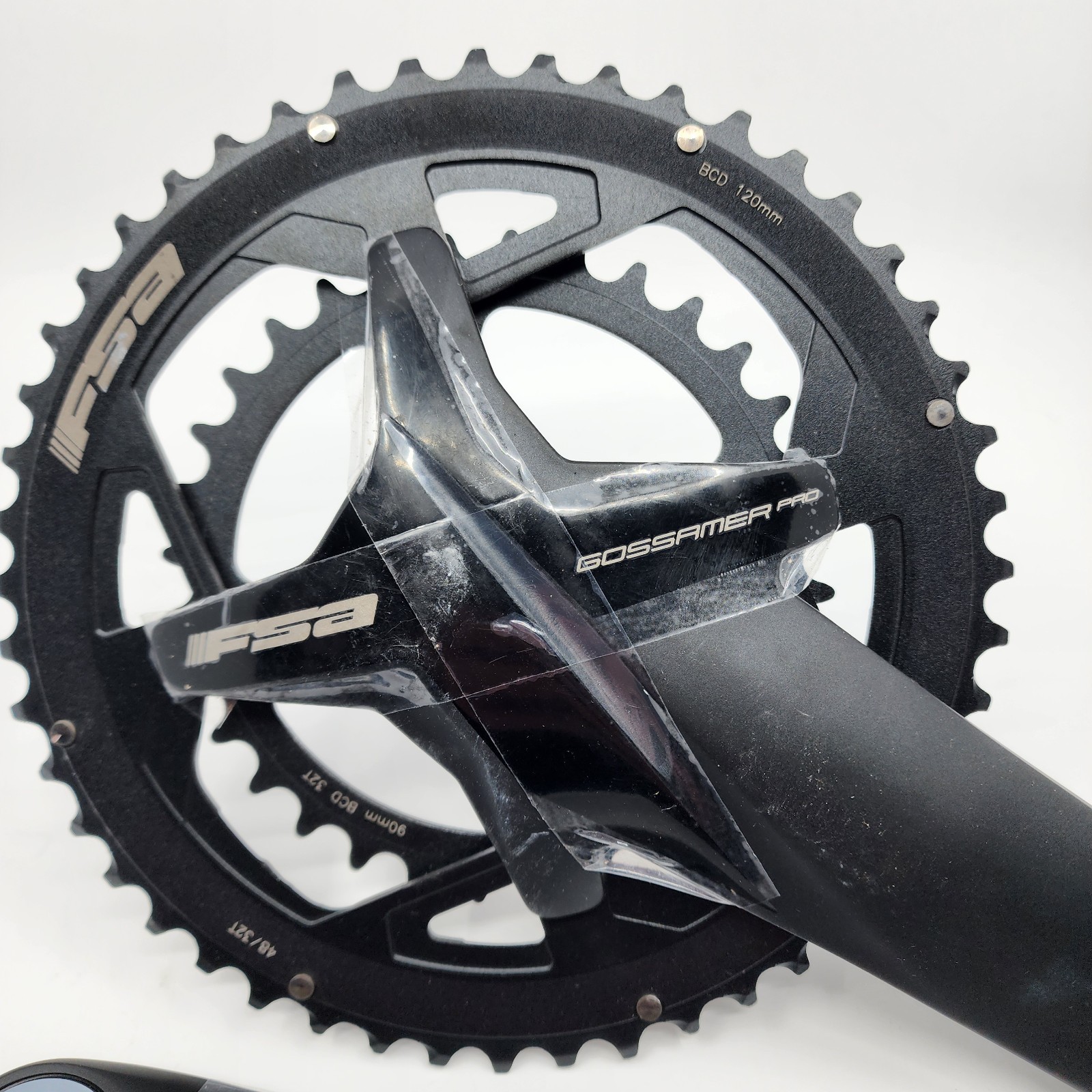 FSA Gossamer Pro 2x 48/32T 172.5mm BB386EVO Crankset NEW