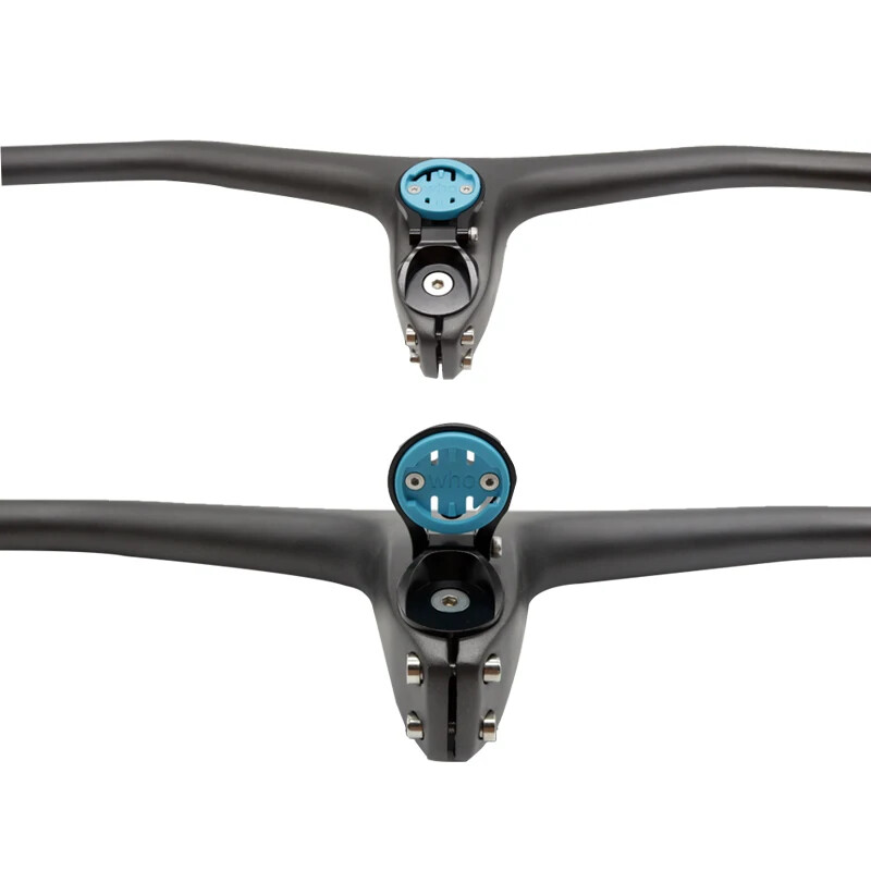 XC MTB Carbon Fiber Integrated Handlebar 660-780mm 28.6mm Bicycle Riser Bar Part