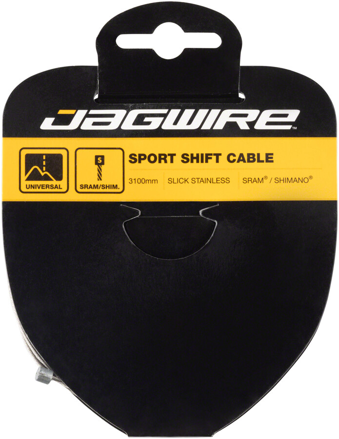 Jagwire Sport Shift Cable 1.1x 3100mm, Stainless Steel, SRAM/ Tandem