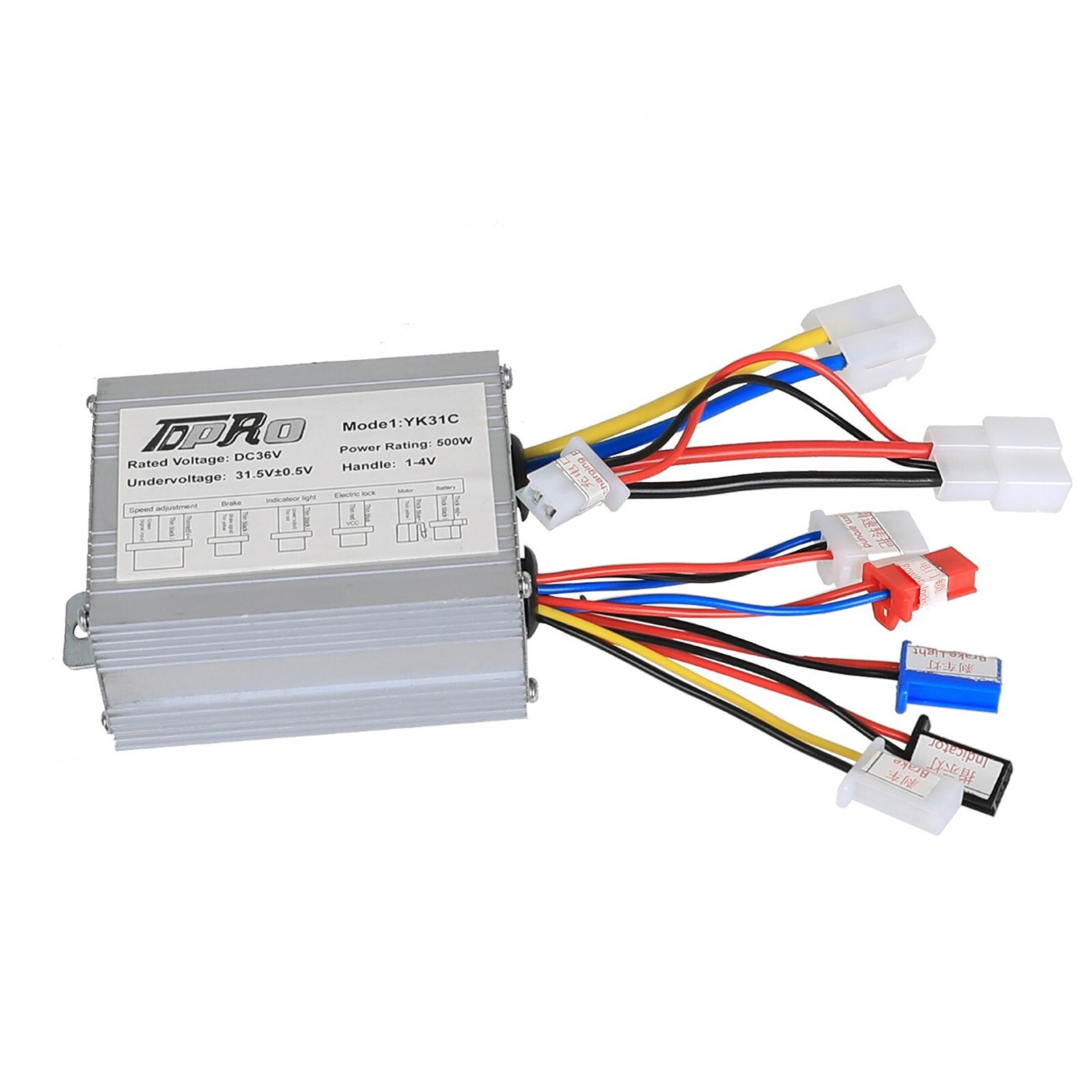 Throttle Grips 36V 500W Brush Speed Controller Electric Scooter Bike Go Kart ATV