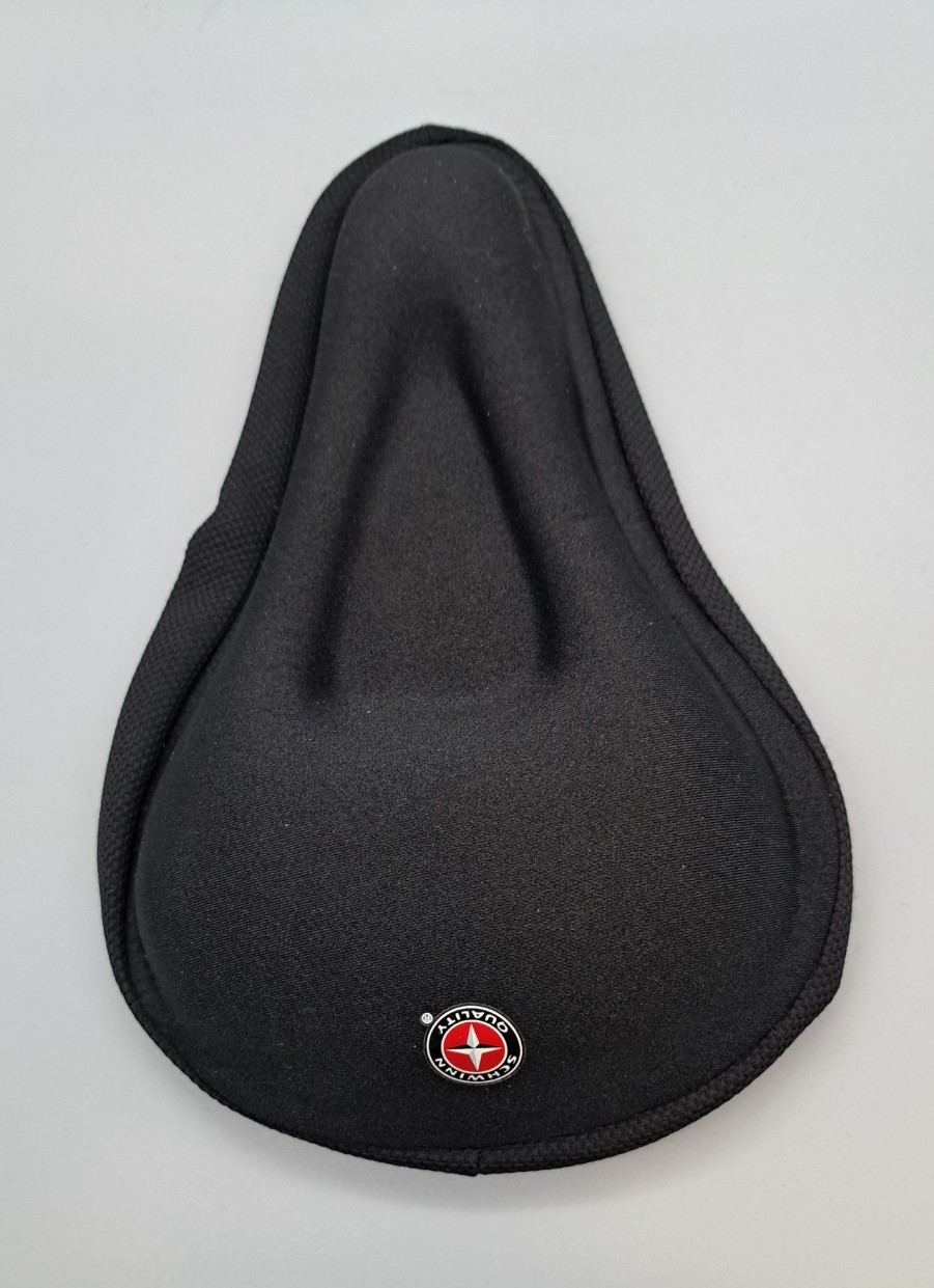Schwinn Quality 2010 Black Gel Bike Seat Cover pre-owned Pacific Cycle