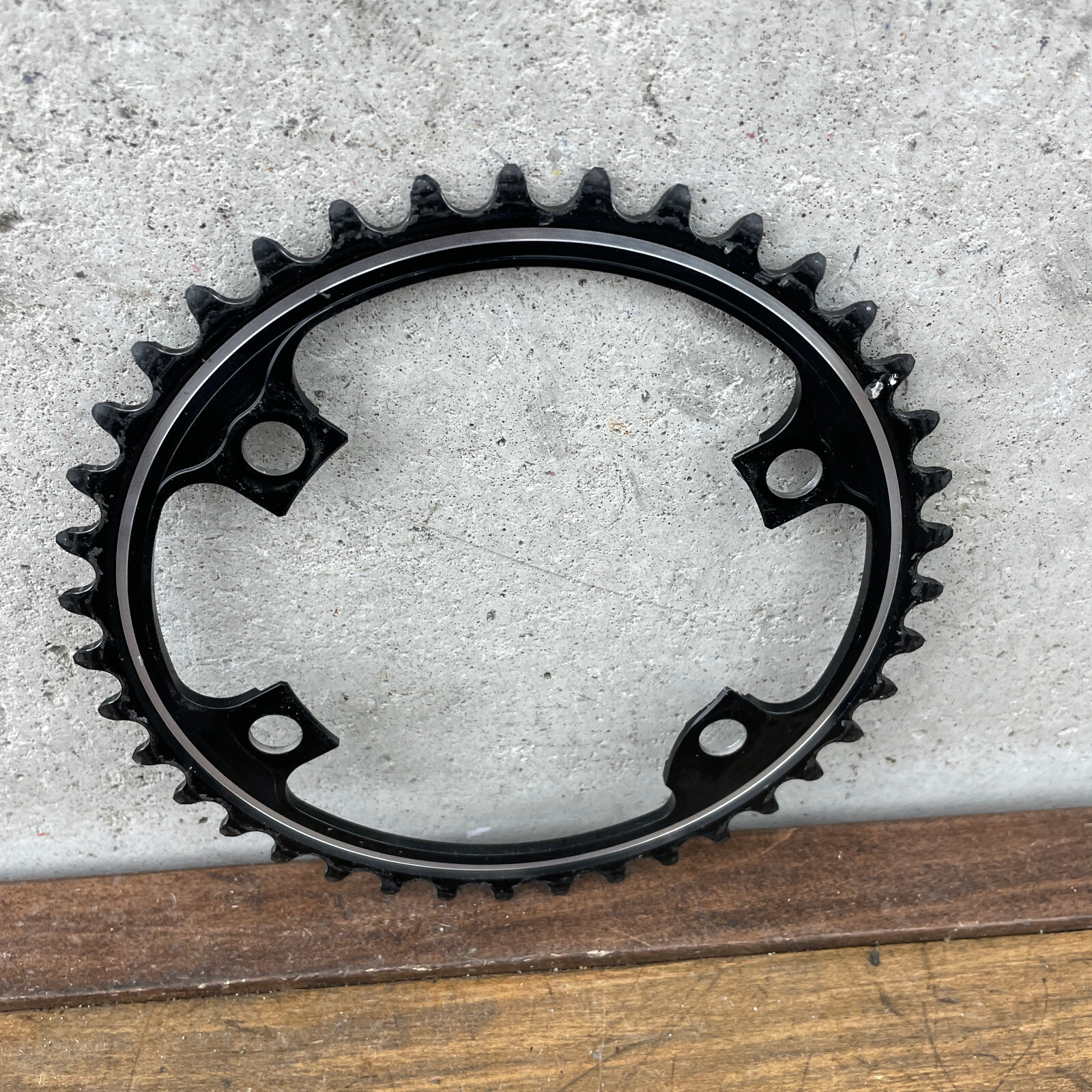 Shimano Dura Ace Chainring 39 Tooth 110 BCD 4 Arm 39MW 11 Speed Fits 53-39 Set