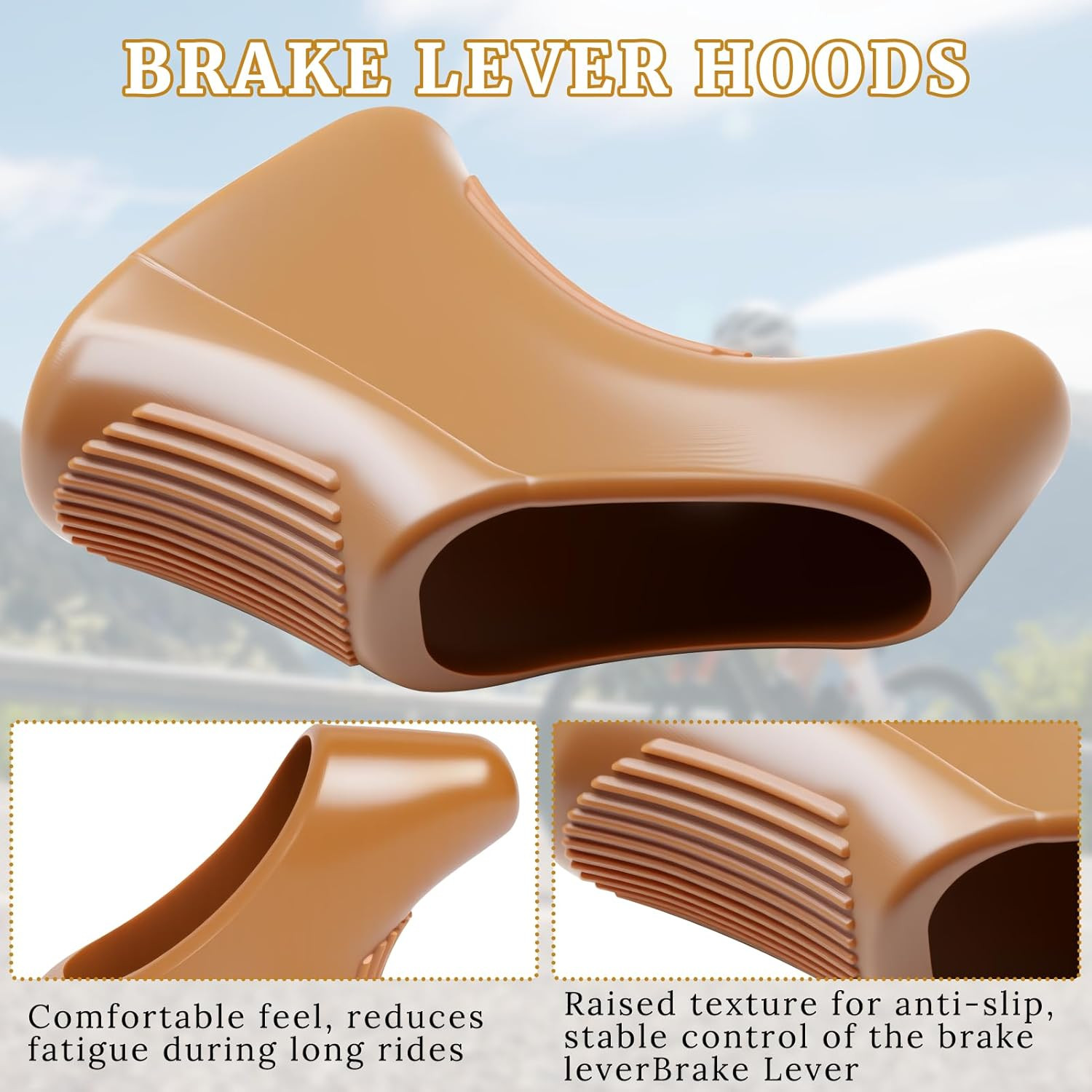Brake Lever Covers Compatible with Campagnolo Nuovo Super Record Shield Road Bik