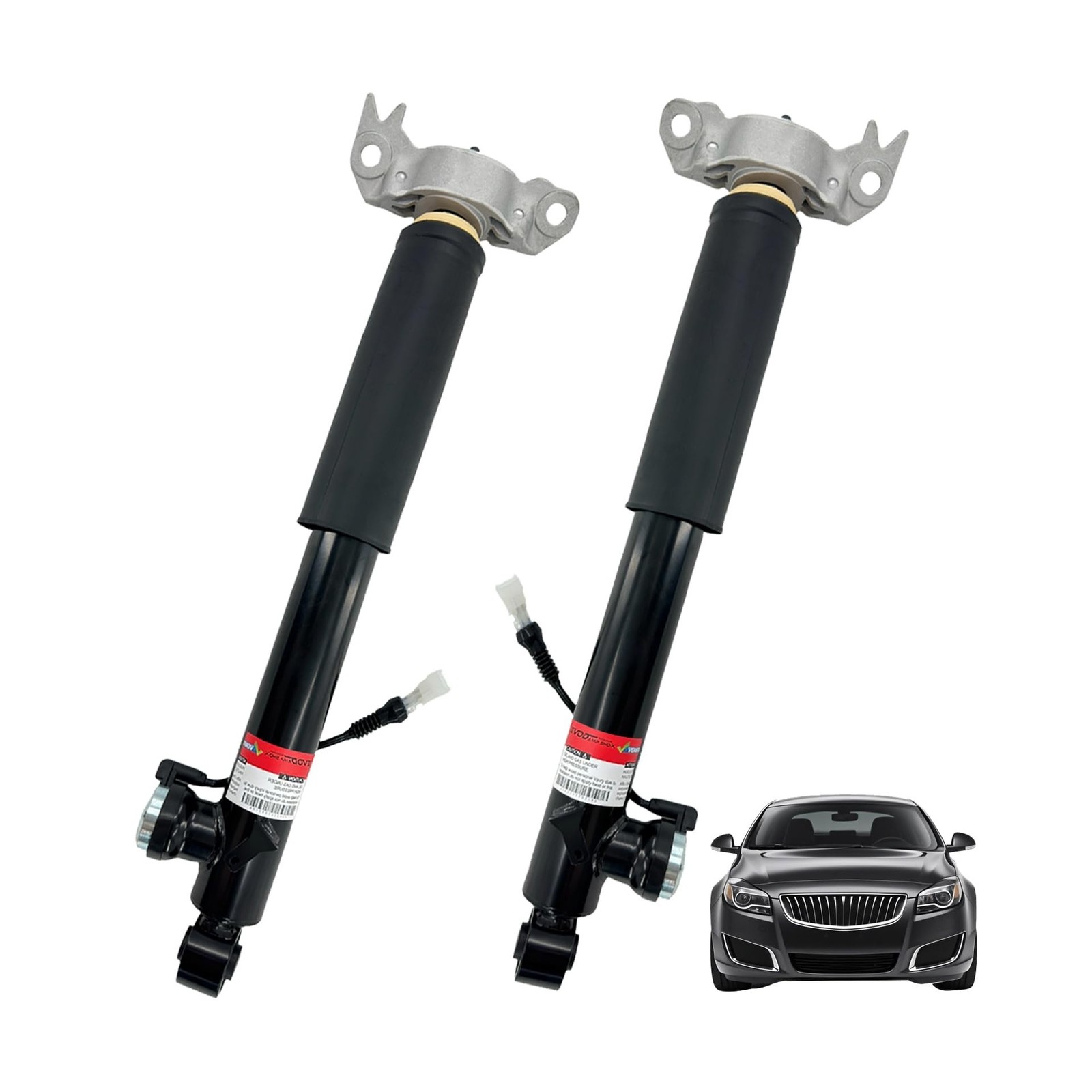 Pair Rear Shocks Absorber Struts w/Electronic Damping for Buick Regal GS 2012…