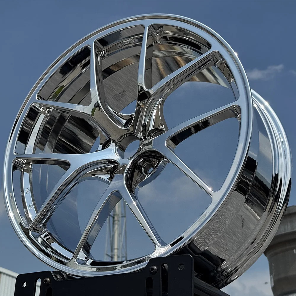 Chrome Concave Car Wheels Rims Custom Forged 18 19 20 22 24 Inch