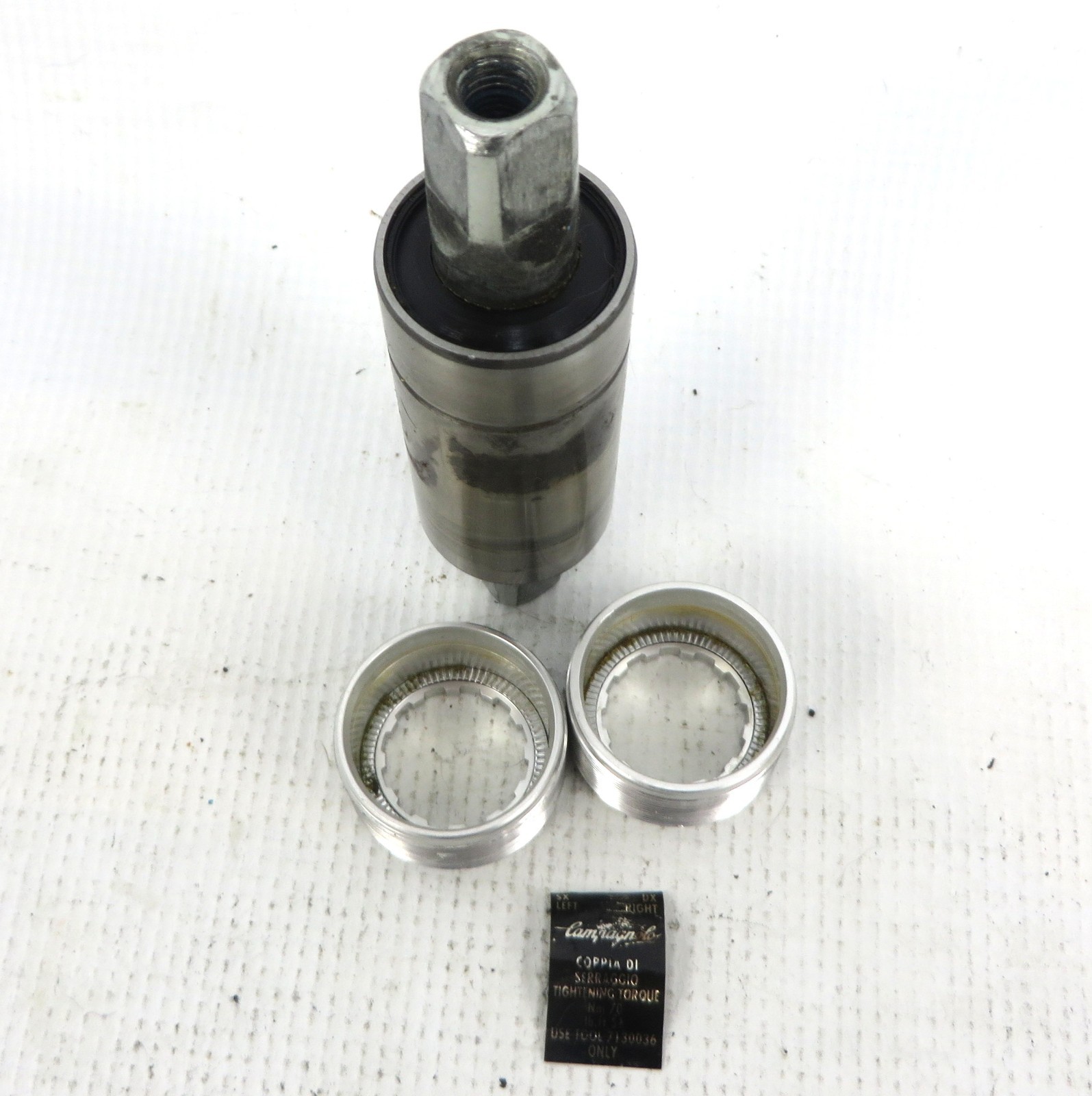 CAMPAGNOLO ATHENA BOTTOM BRACKET 68mm x 116mm 280g Sealed Bearing Square Taper