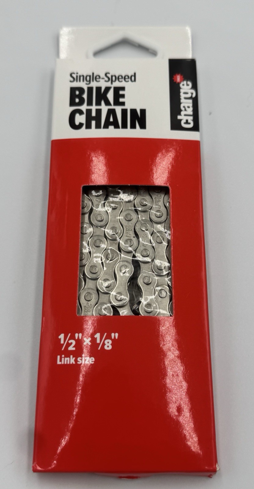 Charge Chrome Bike Chain 1/2 x 1/8 High Strength BMX/Single Speed 112 Links