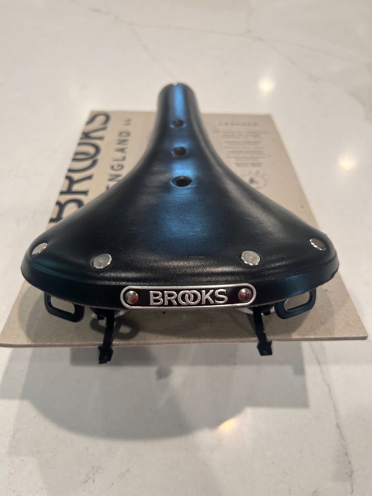 Brooks B17 Black Standard Leather Saddle 275mm x 175mm