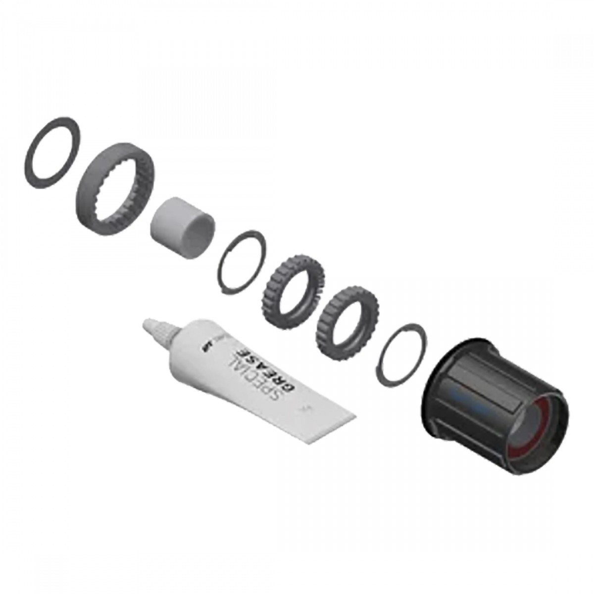 DT Swiss MTB Ratchet Conversion Kit | 36T Star Ratchet System for 8-11 Speed