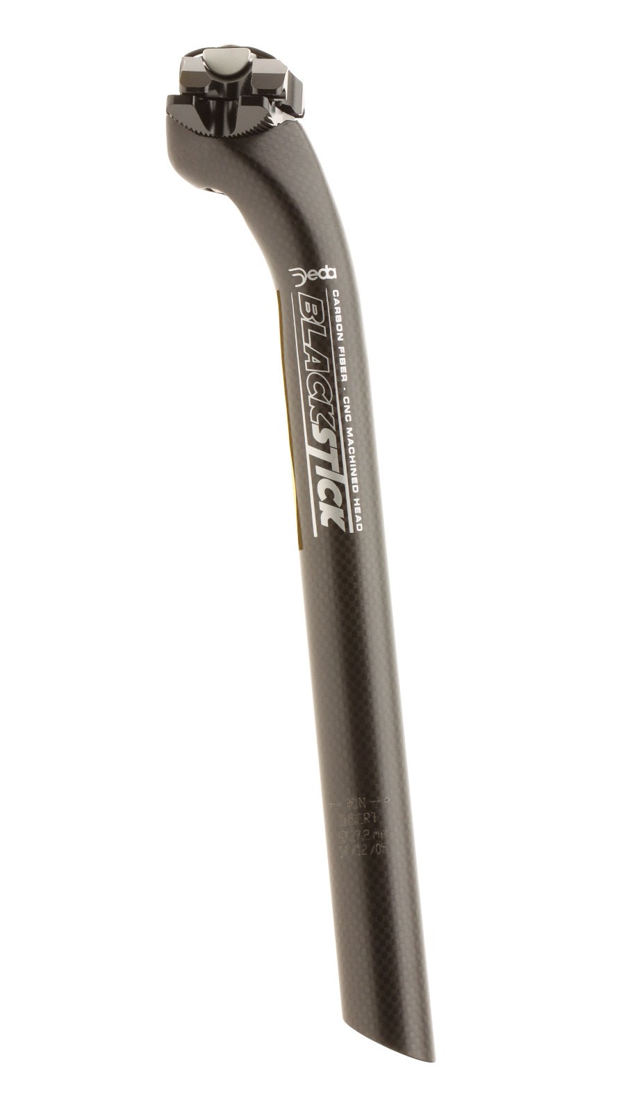Deda Elementi Black Stick Carbon w/Alloy Clamp Seatpost 27.2mm 210mm NOS NIB