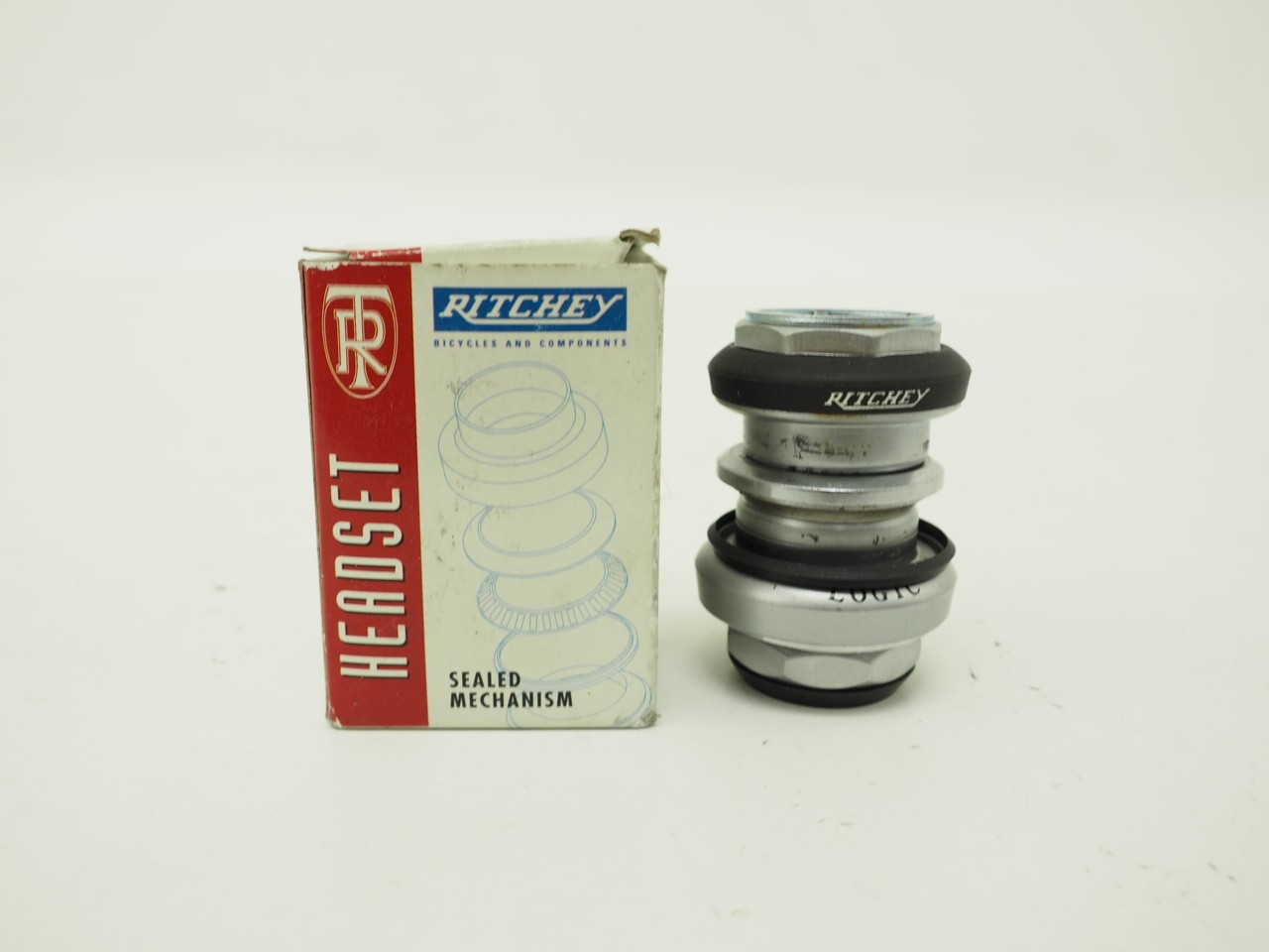 Ritchey Logic 1″ Steerer Threaded Bicycle Headset Silver MTB Road Bike