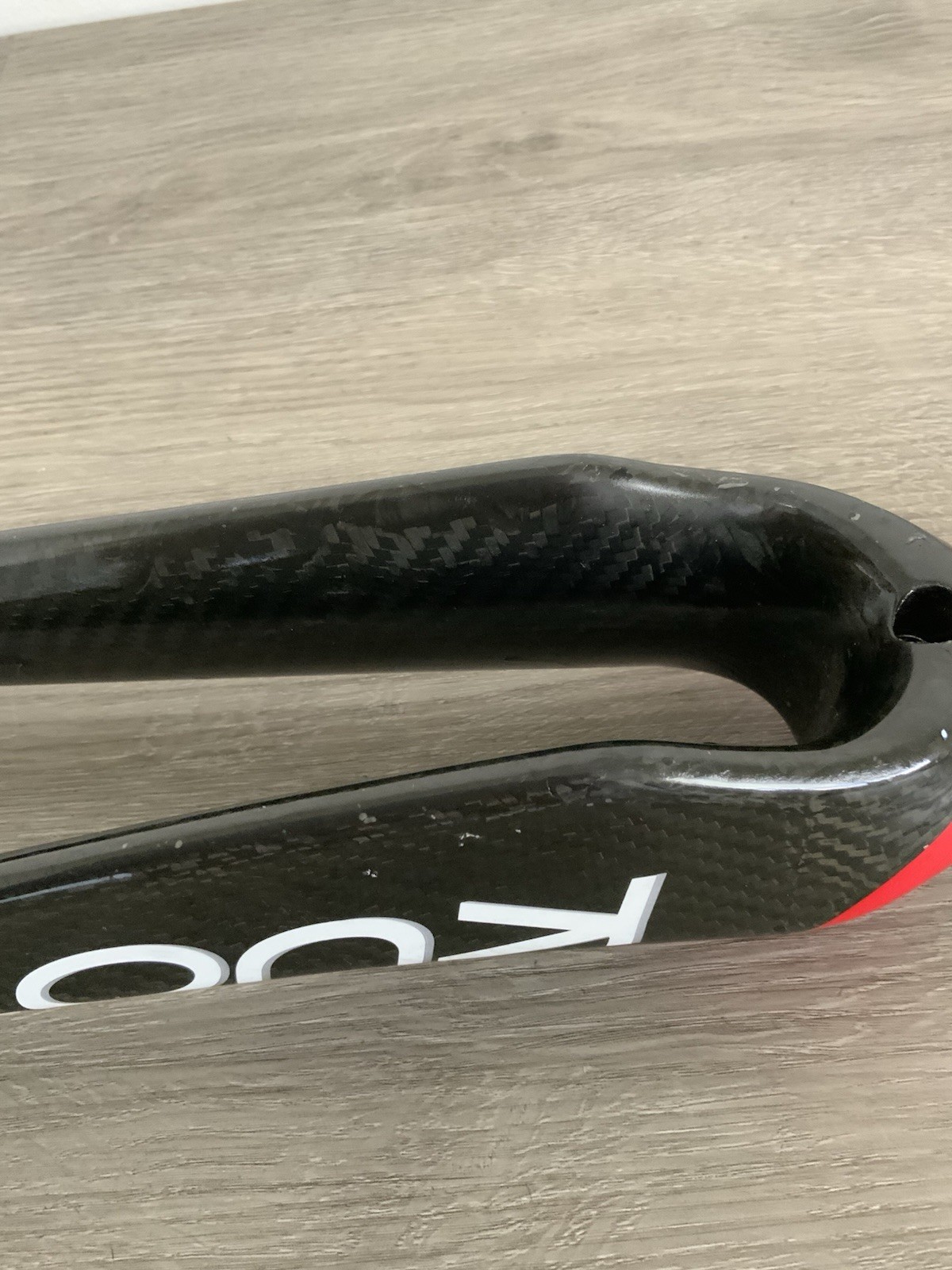 KUOTA CARBON FORK 700C TAPERED STEERER 258 MM LENGTH 398 GRAMS